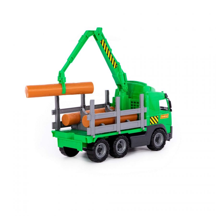 Автомобиль-лесовоз (в сеточке)