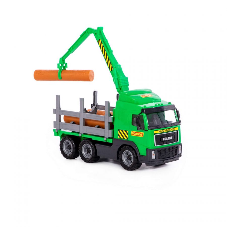 Автомобиль-лесовоз (в сеточке)