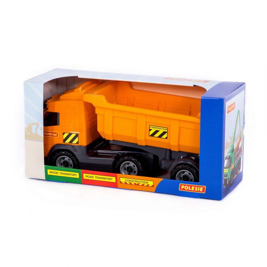 Автомобиль-самосвал с полуприцепом (в коробке)