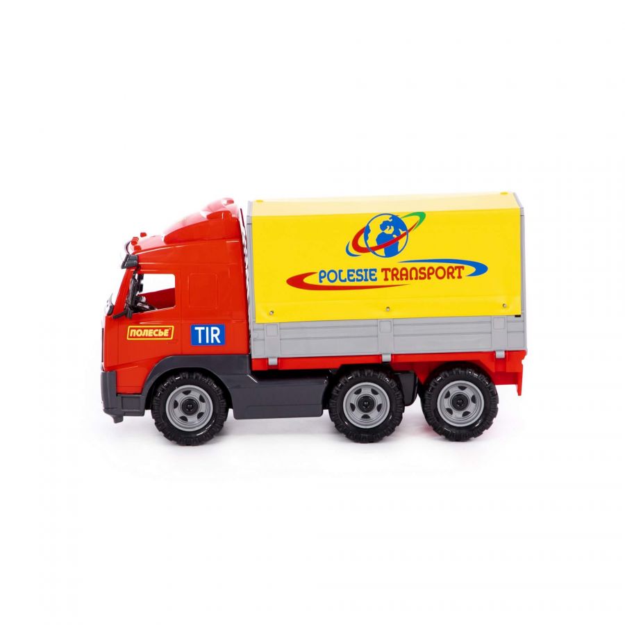 Автомобиль бортовой тентовый (в лотке)