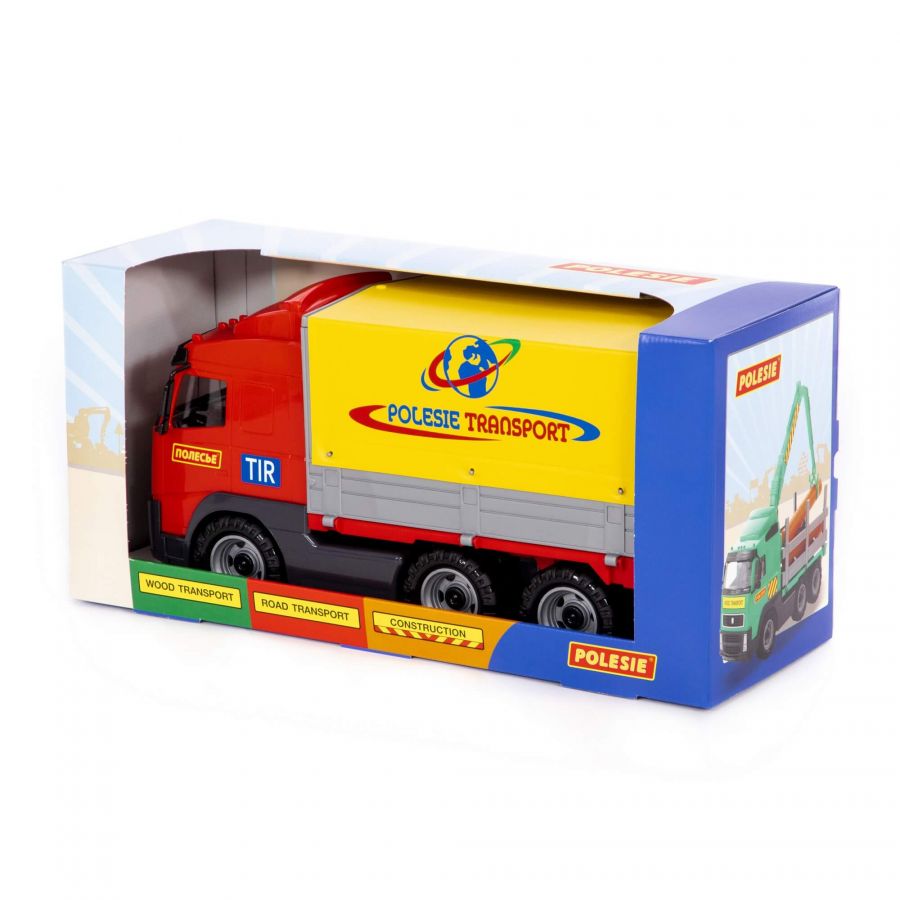 Автомобиль бортовой тентовый (в коробке)