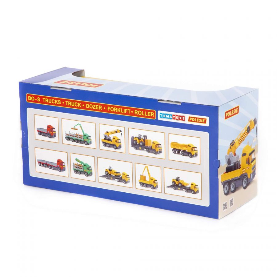 Автомобиль бортовой тентовый (в коробке)