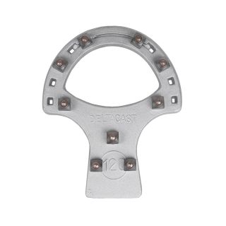 Deltacast Aluminium mushroom shoe Подкова для рысаков. Грибовидная 8 шипов высотой 12 мм. Универсальная.