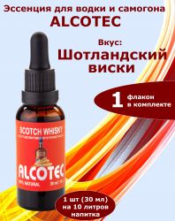 Эссенция Alcotec Шотландский виски, 30 мл, на 10 литров