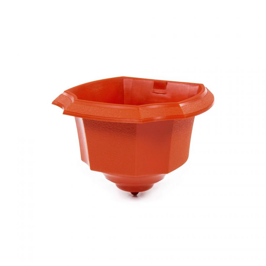 Горшок цветочный настенный "Ника" h=130 мм - 4 л