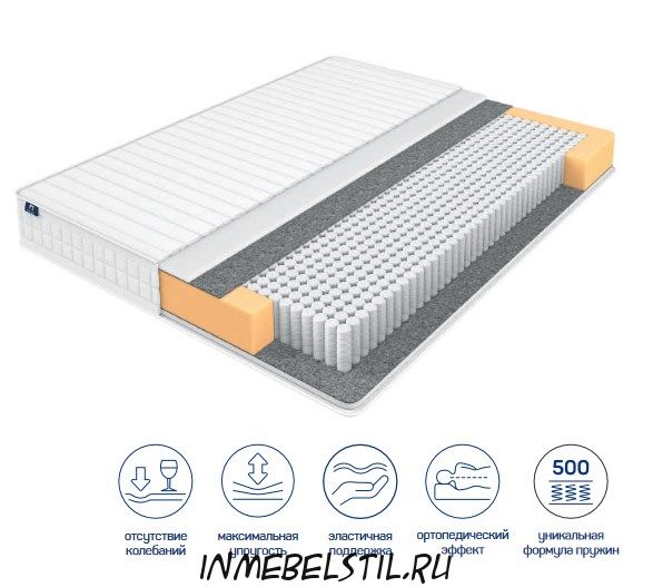 Матрас с чехлом DS Base Spring 18