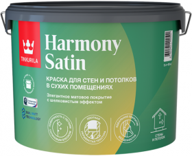 Краска для Стен и Потолков Tikkurila Joker 9л Акрилатная, Экологичная, Бесцветная База С / Тиккурила Джокер.