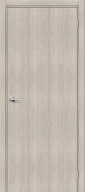 Межкомнатная Дверь с Экошпоном Bravo Браво-0 Cappuccino Melinga, 700x2000, 800x2000, 900x2000мм (полотно) / Браво.
