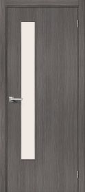 Межкомнатная Дверь с Экошпоном Bravo Браво-9 Grey Melinga / Magic Fog  700x2000, 800x2000, 900x2000мм  (полотно)  / Браво.