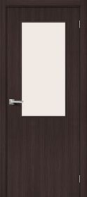 Межкомнатная Дверь с Экошпоном Bravo Браво-7 Wenge Melinga / Magic Fog  700x2000, 800x2000, 900x2000мм  (полотно)  / Браво.