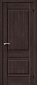 Межкомнатная Дверь с Экошпоном Bravo Прима-2 Wenge Melinga 400x2000, 600x2000, 700x2000, 800x2000, 900x2000мм (полотно) / Браво.