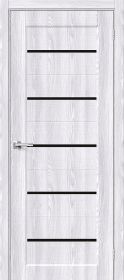 Межкомнатная Дверь с Экошпоном Bravo Мода-22 Black Line Riviera Ice 600x2000, 700x2000, 800x2000, 900x2000мм(полотно)  / Браво.