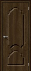 Межкомнатная Дверь Винил Bravo Скинни-32 Dark Barnwood  600x2000, 700x2000, 800x2000, 900x2000мм  (полотно) / Браво.