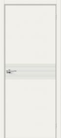 Межкомнатная Дверь Эмаль Bravo Граффити-23 Whitey 600x2000, 700x2000, 800x2000, 900x2000мм  (полотно)/ Браво.