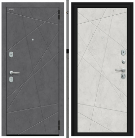 Входная Дверь Bravo Граффити-5.5 Kale Slate Art/Look Art 860x2050, 960x2050мм / Браво.