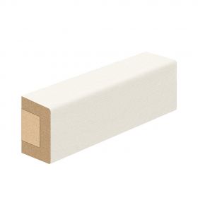 Деко Рейка с Экошпоном Bravo Рейка Декоративная White Wood 30x16x2750мм / Браво.