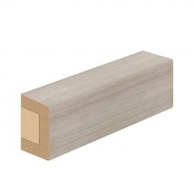 Деко Рейка с Экошпоном Bravo Рейка Декоративная Cappuccino Melinga 30x16x2750мм / Браво.