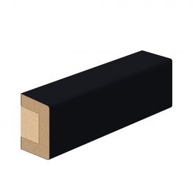 Деко Рейка Винил Bravo Рейка Декоративная Total Black 30x16x2750мм / Браво.