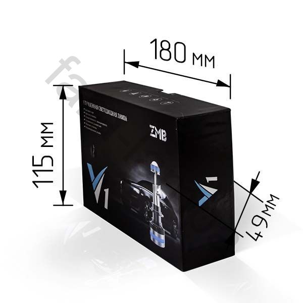 Светодиодные лампы с линзами в фары цоколь H7