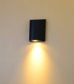 Светильник Настенный DesignLed Zima LW-A0148A-BL-WW 7Вт Черный, Теплое Белое Свечение / СВГ 002803.