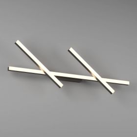 Светильник Настенный DesignLed MARS-DBL CO-0120100A-BL-WW 40Вт Черный, Теплое Белое Свечение / СВГ 002811.