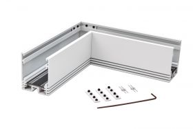 Угол для Низковольтного Трека SWG Pro SY-601901-CN-WHMR-PCB Белый Муар / СВГ 016479.