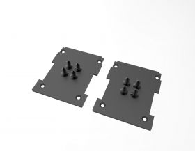 Заглушки для Низковольтного Встраиваемого Трека SWG Pro ECS-SY-RC-BL-2 Черный / СВГ 008496.