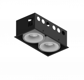 Двойной Корпус Светильника SWG PRO COMBO-CRD2-WH Черный, Белый / СВГ 006673.