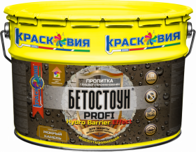 Бетостоун PROFI «HYDRO BARRIER Effect» Красковия Водоотталкивающая Пропитка 9.0кг с Эффектом «Мокрый Камень» / Красковия.*