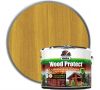 Пропитка Dufa Wood Protect 9л Сосна для Защиты Древесины с Воском / Дюфа Вуд Протект.