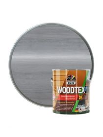 Пропитка Dufa Woodtex 3л Серая для Дерева Алкидная с Твердым Воском в Составе / Дюфа Вудтекс.