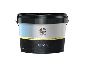 Декоративное Покрытие Optimist-Elite Бриз D761 3кг Серебристо-Белый, Песчаный Эффект / Оптимист Элит.