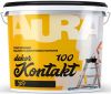 Грунт Адгезионный Aura Dekor Kontakt 100 7кг Белый под Структурные, Фактурные, Декоративные Штукатурки / Аура.