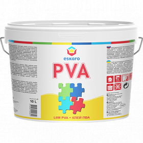 Универсальный Клей ПВА 0.5л Eskaro PVA Liim для Внутренних Работ.