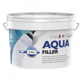 Шпатлевка 10л Eskaro Aqua Filler Белая, Влагостойкая, Мелкозернистая для Стен и Потолков / Эскаро