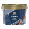 Краска для Цоколя 9.5л Eskaro Sokkel Белая, Матовая, Акрилатная / Эскаро.