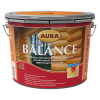 Декоративно-Защитное Средство Aura Wood 0.7л Махагон, Balance для Деревянных Поверхностей.