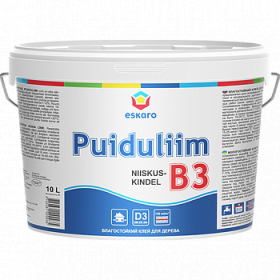 Влагостойкий Клей 2.5л Eskaro B3 Niiskuskindel Puiduliim для Древесины.