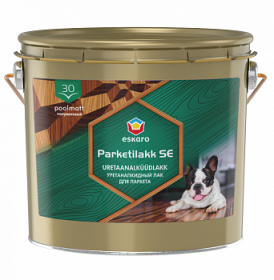 Уретан-Алкидный Лак 2.5л Eskaro Parketilakk SE 30 Полуматовый для Деревянных и Бетонных Полов.