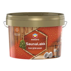Лак для Бани 2.4л Eskaro Saunalakk.