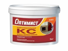 Клей КС Оптимист K503 1.5кг Строительный для Внутренних Работ.