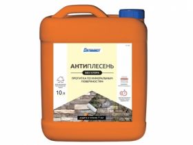Оптимист C412 Пропитка Антиплесень по Минеральным Поверхностям без Хлора для Наружных и Внутренних Работ 10л.