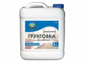 Латек Л101 Грунтовка Акриловая для Внутренних Работ Проникающая 50л / Latek.