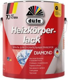 Эмаль для Отопительных Приборов Dufa Heizkorperlack 2л Алкидная, Белая, Глянцевая / Дюфа Хейзкорперлак