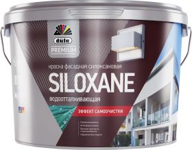Краска Фасадная Dufa Premium Siloxane 0.9л Силоксановая / Дюфа Премиум Силоксан.