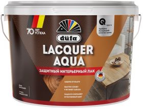 Лак Универсальный Dufa Lacquer Aqua 9л Акриловый, Матовый, для Внутренних Работ / Дюфа Лакер Аква.