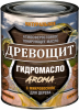 Масло с Микровоском Красковия Древощит Гидромасло «Aroma» 0.7л Абрикос, Атмосферостойкое для Декоративной Отделки Древесины.