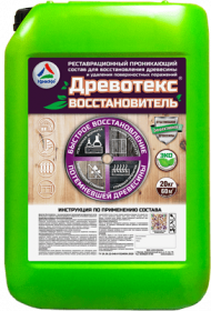 Отбеливатель Древесины Краско Древотекс Восстановитель 20л для Восстановления Древесины / НПО Краско.