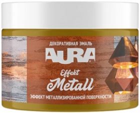 Декоративная Эмаль Aura Dekor Effekt Metall 0.8кг Жемчуг, Эффект Металлизированной Поверхности / Аура.