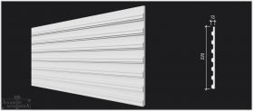 Панель Decor-Dizayn DD922 Белая Лепнина Д3000хВ220хТ13 / Декор Дизайн.